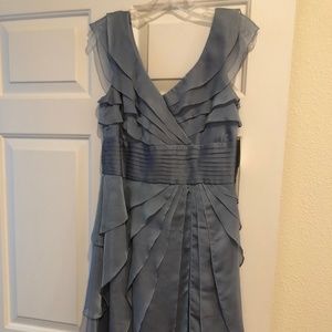 Adrianna Pepell Lovely Tiered Lavender Dress